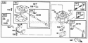 Part Location Diagram of 844546 Briggs and Stratton Float-carburetor